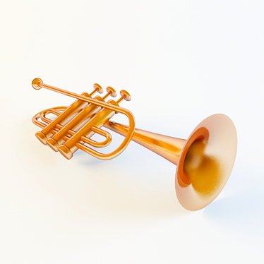 3D Max 2012 Vray Trumpet Kit 3D model image 1 