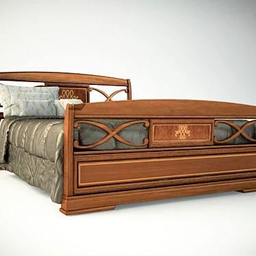 Paganini Bed Set 3D model image 1 