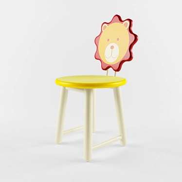 Kids Chair | детский стул 3D model image 1 