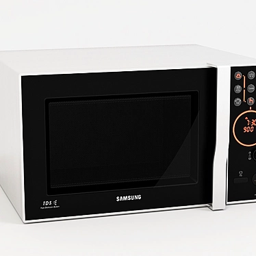 Samsung CE1185GBR Convection Microwave 3D model image 1 