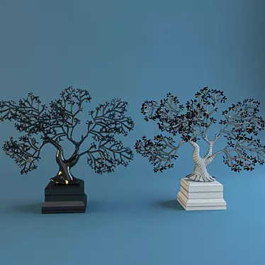 Sculpture of a Tree 3D model image 1 
