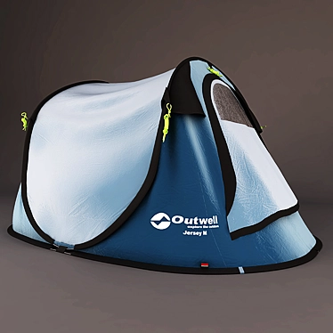 Outwell JerseyM Camping Tent 3D model image 1 