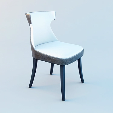 Italian Chair Elegante 3D model image 1 