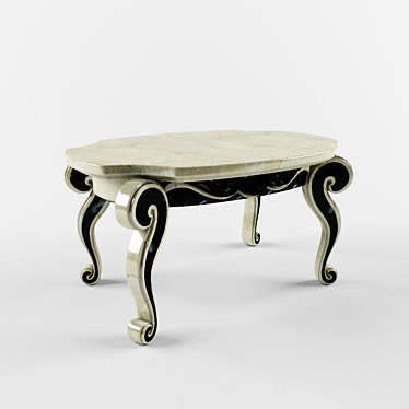 Marble Classic Table 3D model image 1 