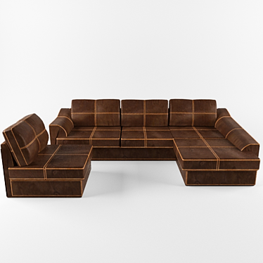 Guangzhou Sofa & Armchair Set 3D model image 1 