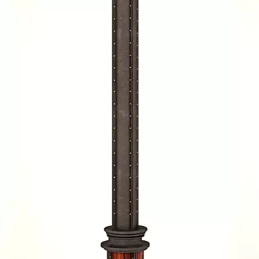 Modern Classic Column 3D model image 1 