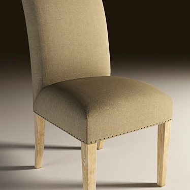 Title: Elegant Limburg Side Chair 3D model image 1 