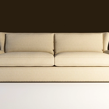 Title: "Winslow Sofa - Elegant Comfort 3D model image 1 