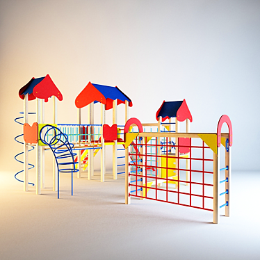 Kids' Funland Complex 3D model image 1 