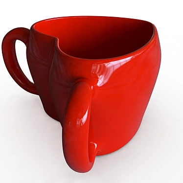 Heartful Cup for Two 3D model image 1 