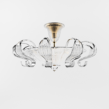 Elegant Sylcom 1132/60 Chandelier 3D model image 1 