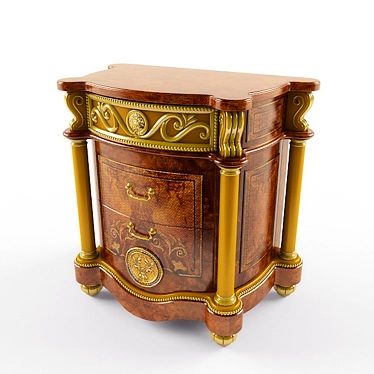 Principessa Nightstand 3D model image 1 