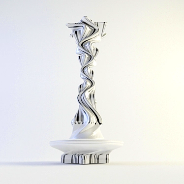 Modern Style Column 3D model image 1 