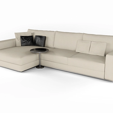 Minotti Hamilton: 3D Max & Vray Renderings 3D model image 1 