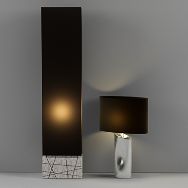Elegant Lighting by Tonin Casa 3D model image 1 