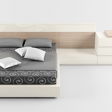 Sleep in Style with Lego Notte | Modular Bedroom System 3D model image 1 