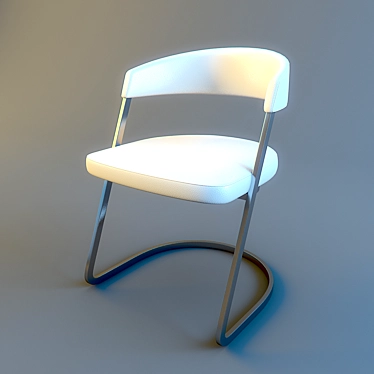 Modern and Stylish Calligaris Chair 3D model image 1 