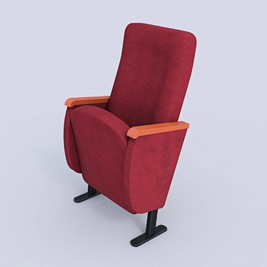 Executive Lounge Chair 3D model image 1 