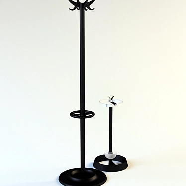 Sleek Umbrella Holder - Caimi Hanger 3D model image 1 