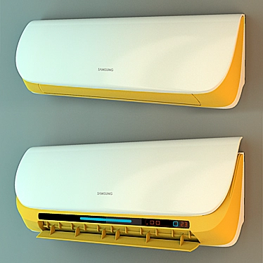 Samsung Wall-Mounted Air Conditioner 3D model image 1 