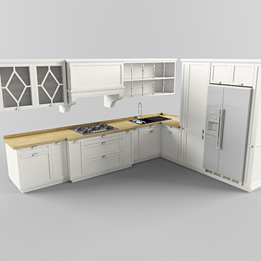 Italian Elegance: Scavolini 3D model image 1 