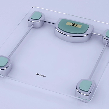 Digital Weight Scale 3D model image 1 