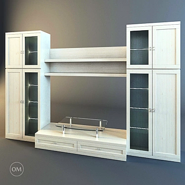 Orneta Wall Unit 3D model image 1 