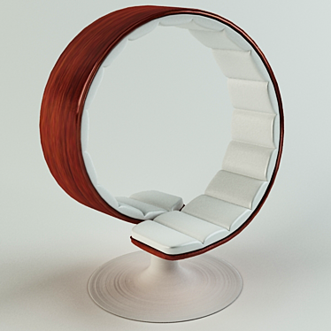 Elegant Hug Chair by Gabriella 3D model image 1 