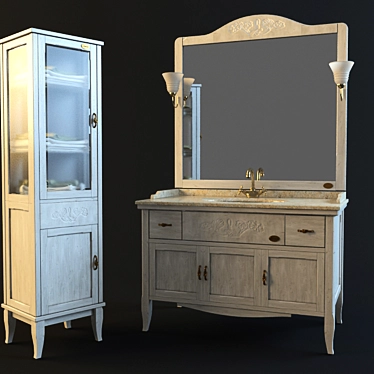 Etrusca: Elegant and Space-Saving 3D model image 1 