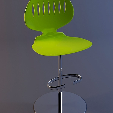 Modern Bar Stool 3D model image 1 