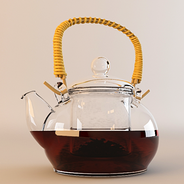 Stainless Steel Electric Kettle 3D model image 1 