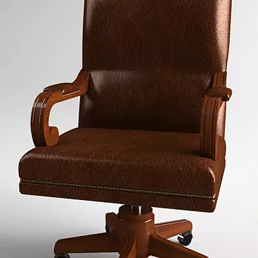 Cozy Lounge Armchair 3D model image 1 