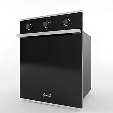 Compact Fornelli FE 45 Oven 3D model image 1 