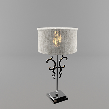 Cantori Iago Table Lamp - Exquisite Lighting Solution 3D model image 1 