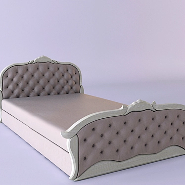 CozyDreams Bed 3D model image 1 