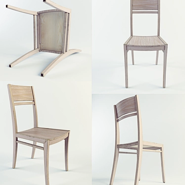 Chinese Made Chair | High-Quality Seating 3D model image 1 