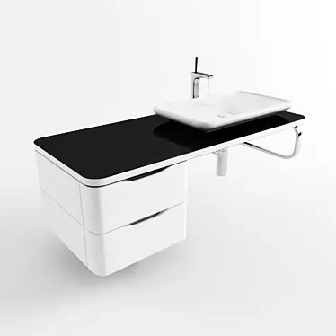 PuraVida: Pure Elegance for Your Bathroom 3D model image 1 