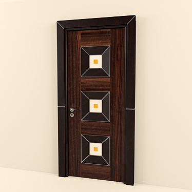 Mondrian CUOIO: Contemporary Elegance for Your Doorway 3D model image 1 