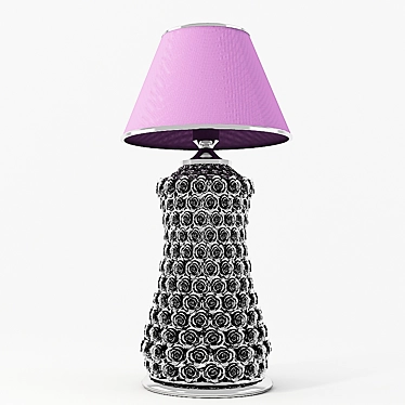 Rose-inspired Table Lamp 3D model image 1 