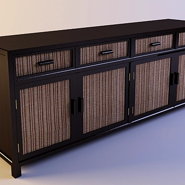 Modern Storage Solution 3D model image 1 