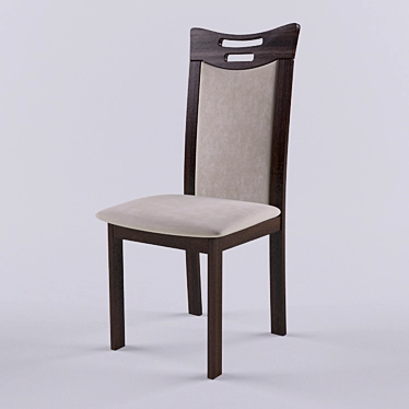 "Elegant Julia Chair 3D model image 1 