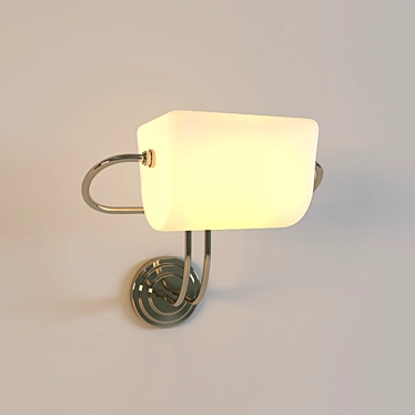 La Vecchia Marina Goletta: Vintage-inspired Wall Sconce 3D model image 1 