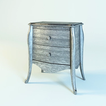 Scappini & C Bedside Table 3D model image 1 