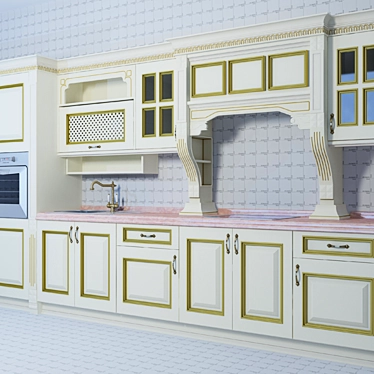 VISMAP ISABELLA Kitchen: Texturelicious, Oven-less. 3D model image 1 