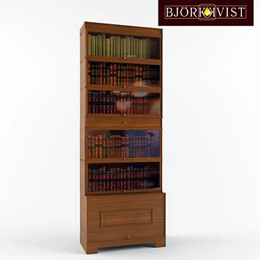 Bjorkkvist Bookshelf - Modern and Functional 3D model image 1 