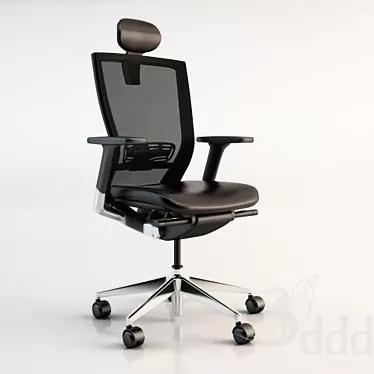 ErgoMax Office Chair 3D model image 1 