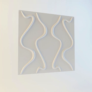 Modern Artpole Malm 3D model image 1 