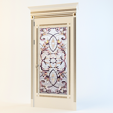 Versatile Entrance Door 3D model image 1 