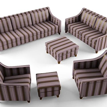 Jab Furniture: Elegant and Functional 3D model image 1 