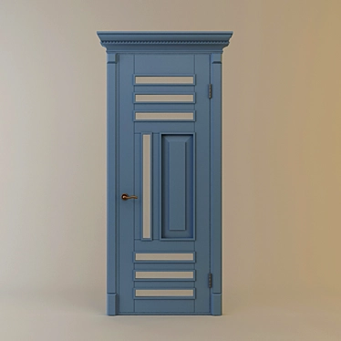 Elegant Entryway Door 3D model image 1 